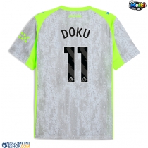 Moški Nogometni dresi Manchester City Jeremy Doku #11 Tretji 2025-26 Kratek Rokav